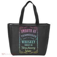 Smooth as Tennessee Whiskey Funny Humour Tee Vacation Tote Bag thumb 0