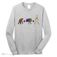 Stoned Ape Theory Psychedelic Magic Mushroom Monkey Long Sleeve Shirt thumb 0