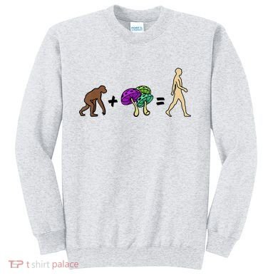 Stoned Ape Theory Psychedelic Magic Mushroom Monkey Sweatshirt