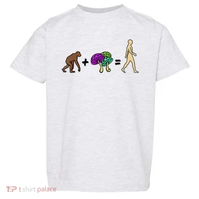 Stoned Ape Theory Psychedelic Magic Mushroom Monkey Toddler T-Shirt