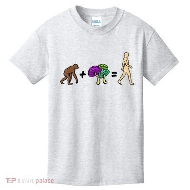 Stoned Ape Theory Psychedelic Magic Mushroom Monkey Kids T-Shirt