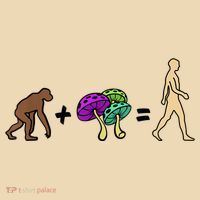 Stoned Ape Theory Psychedelic Magic Mushroom Monkey Tote Bag thumb 4