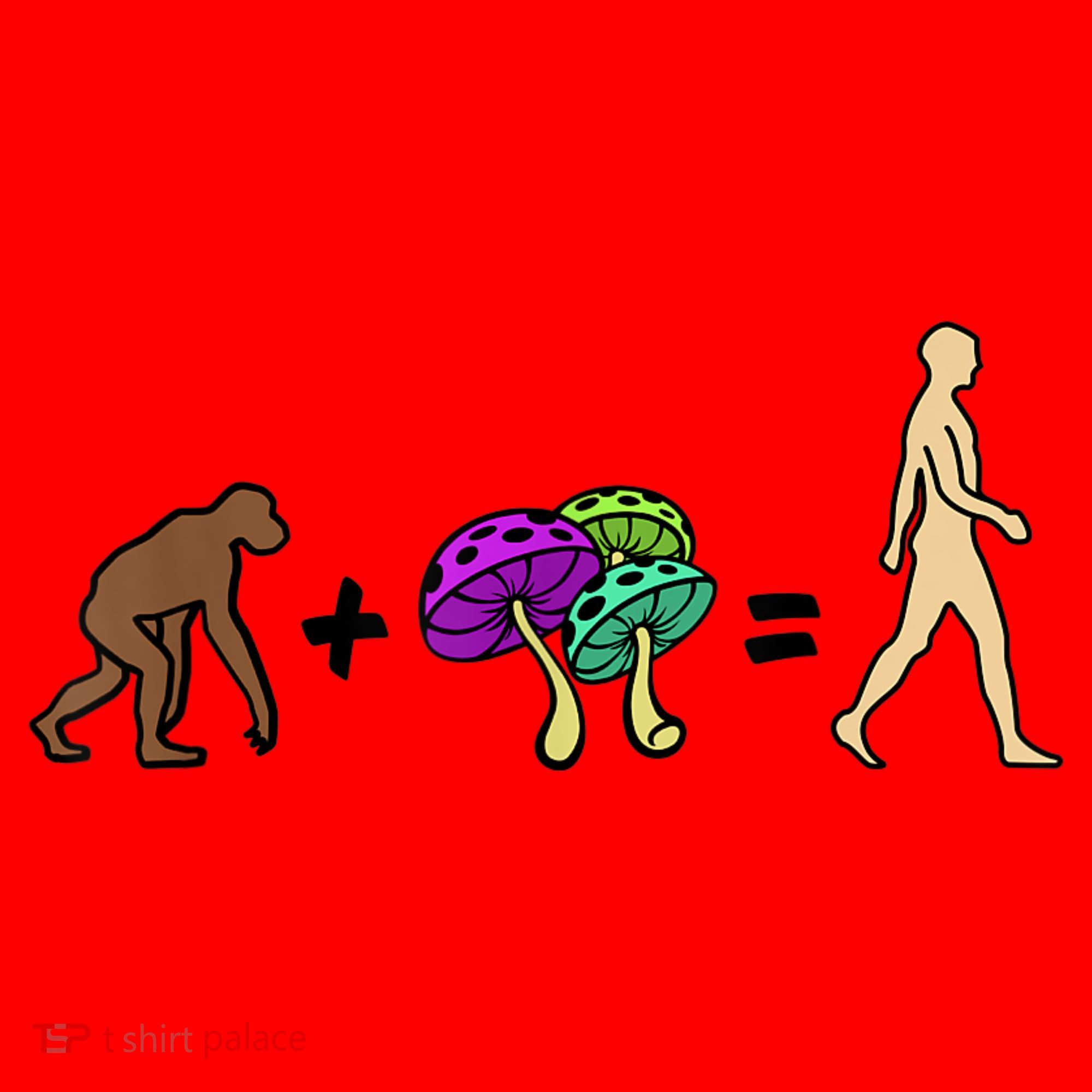 Stoned Ape Theory Psychedelic Magic Mushroom Monkey Santa Hat