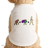 Stoned Ape Theory Psychedelic Magic Mushroom Monkey Doggie Tank thumb 0