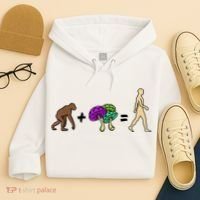 Stoned Ape Theory Psychedelic Magic Mushroom Monkey Hoodie thumb 4