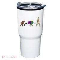 Stoned Ape Theory Psychedelic Magic Mushroom Monkey Tumbler thumb 0