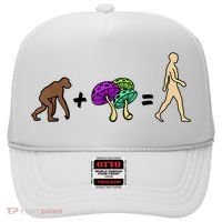 Stoned Ape Theory Psychedelic Magic Mushroom Monkey Hat thumb 0
