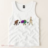 Stoned Ape Theory Psychedelic Magic Mushroom Monkey Tank Top thumb 2