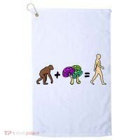 Stoned Ape Theory Psychedelic Magic Mushroom Monkey Golf Towel thumb 0