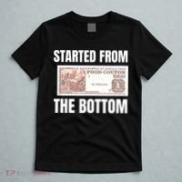 Started At The Bottom Funny Food Stamp 80s 90s Kids Know T-Shirt thumb 5