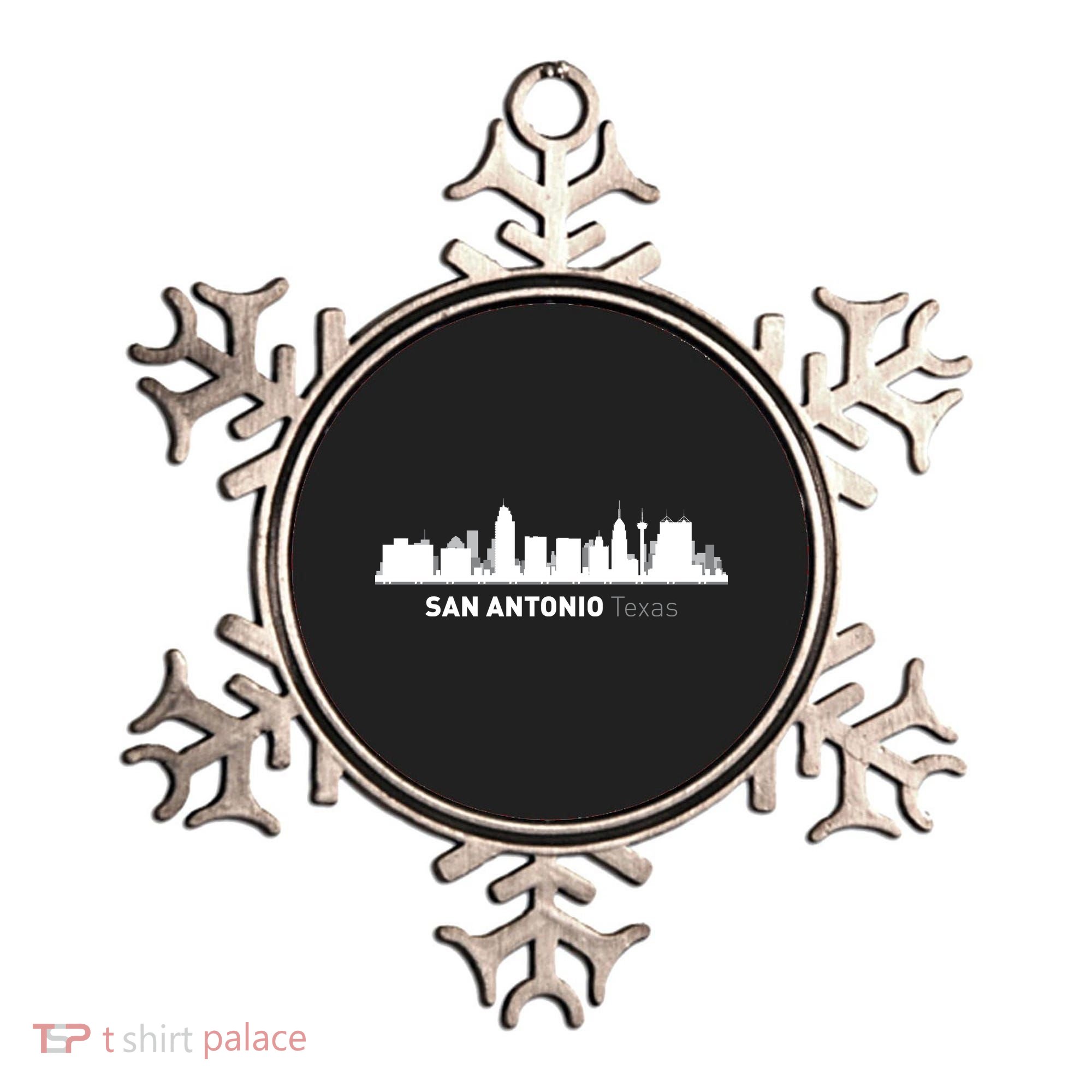 San Antonio Texas Skyline Ornament