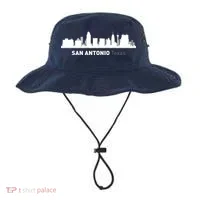 San Antonio Texas Skyline Bucket Hat thumb 0