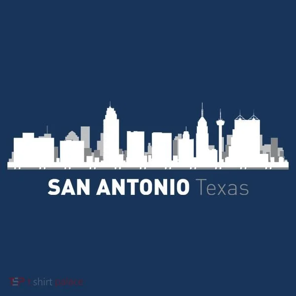 San Antonio Texas Skyline Bucket Hat