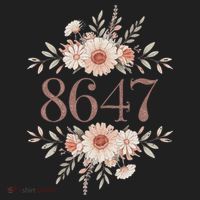 Subtle Anti Trump 8647 Flower Floral Boho President Liberal Beanie thumb 2