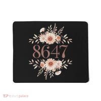 Subtle Anti Trump 8647 Flower Floral Boho President Liberal Mousepad thumb 0