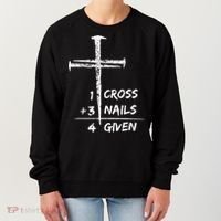 Spoiler Alert Tomb Was Empty Easter Religious Christian Gift Women's Sweatshirt thumb 0