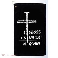 Spoiler Alert Tomb Was Empty Easter Religious Christian Gift Golf Towel thumb 0