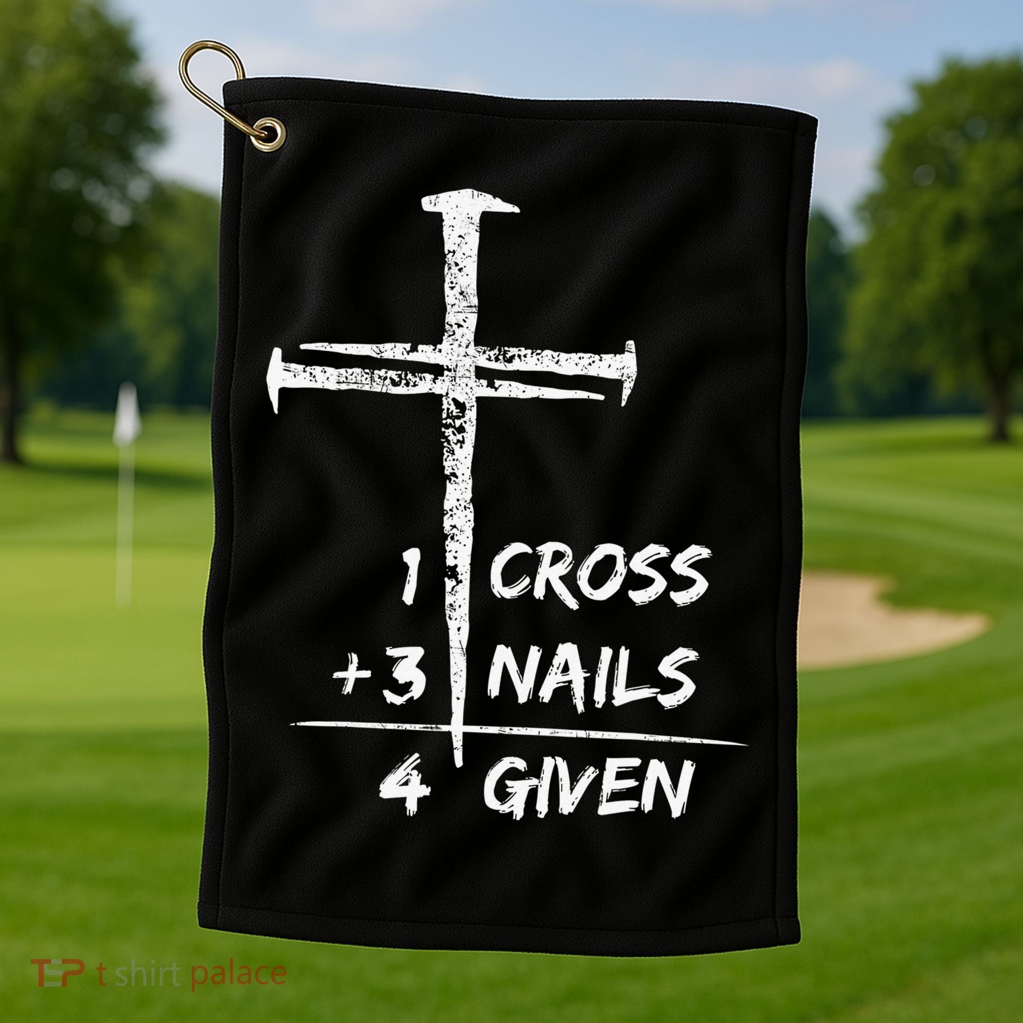 Spoiler Alert Tomb Was Empty Easter Religious Christian Gift Golf Towel