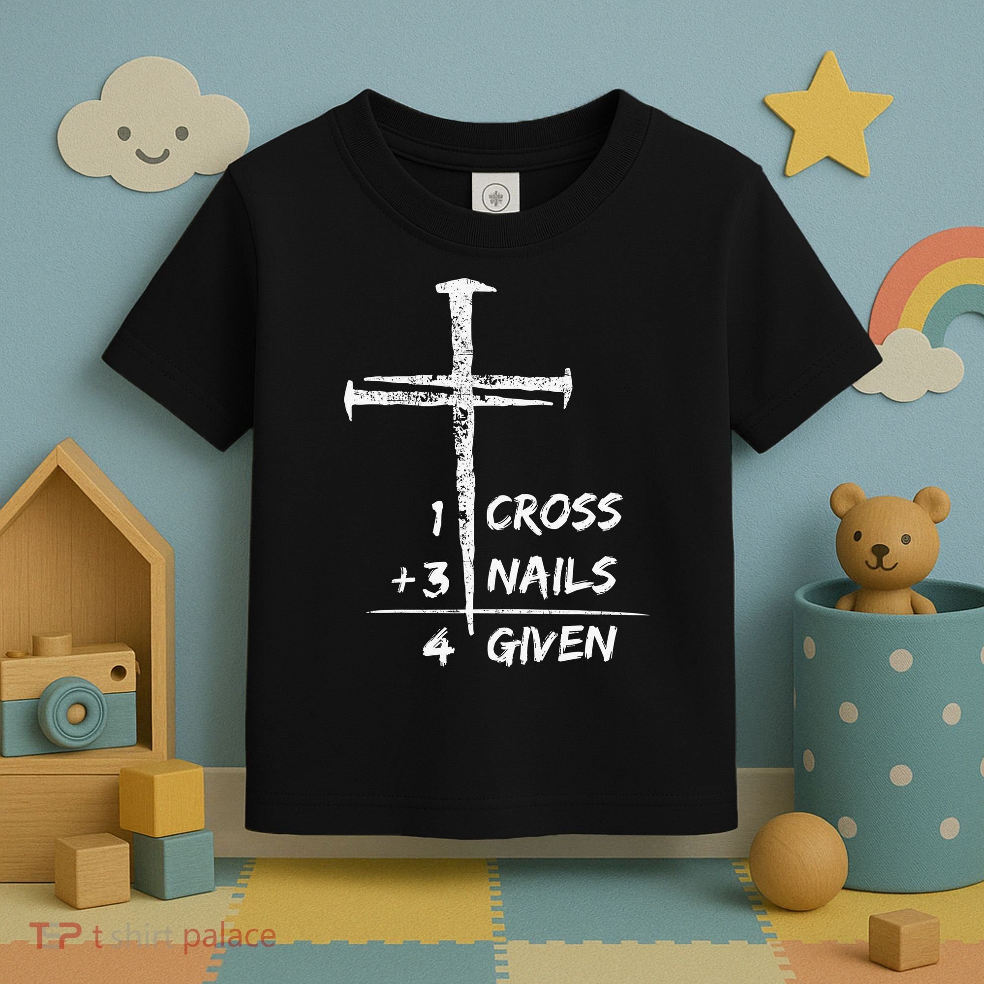 Spoiler Alert Tomb Was Empty Easter Religious Christian Gift Toddler T-Shirt
