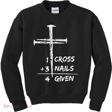 Spoiler Alert Tomb Was Empty Easter Religious Christian Gift Kids Sweatshirt