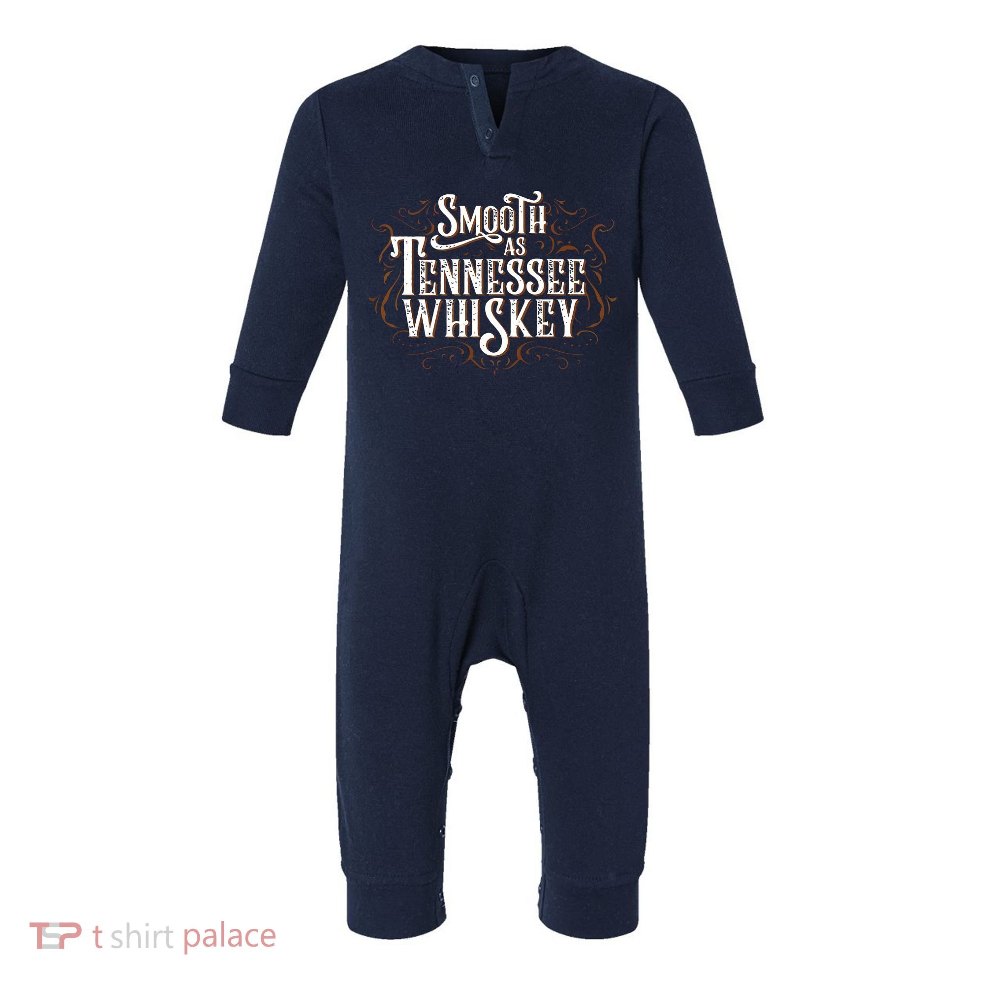 Smooth As Tennessee Whiskey Country Infant Fleece One Piece