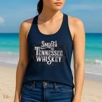 Smooth As Tennessee Whiskey Country Women's Tank Top thumb 2