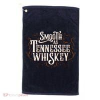 Smooth As Tennessee Whiskey Country Golf Towel thumb 0