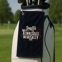 Smooth As Tennessee Whiskey Country Golf Towel thumb 2