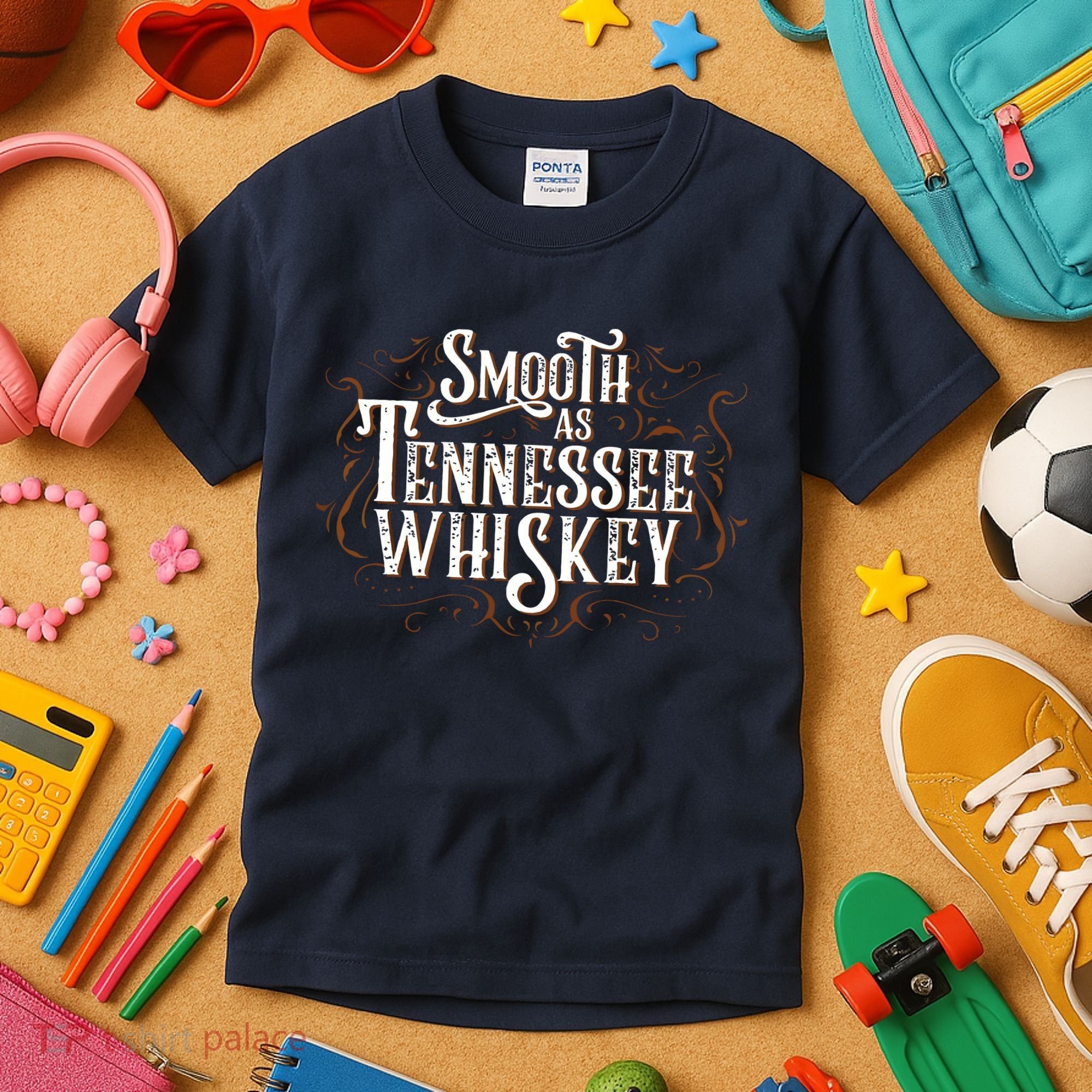 Smooth As Tennessee Whiskey Country Kids T-Shirt