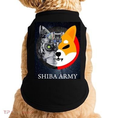 Shiba Army Terminator Dog Crypto Currency Meme Doggie Tank