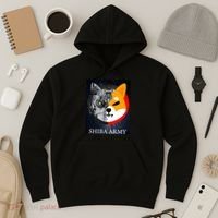 Shiba Army Terminator Dog Crypto Currency Meme Hoodie thumb 3