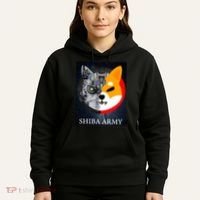 Shiba Army Terminator Dog Crypto Currency Meme Hoodie thumb 5