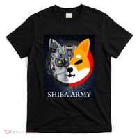 Shiba Army Terminator Dog Crypto Currency Meme T-Shirt thumb 0