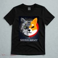 Shiba Army Terminator Dog Crypto Currency Meme T-Shirt thumb 5