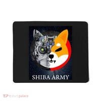 Shiba Army Terminator Dog Crypto Currency Meme Mousepad thumb 0
