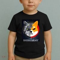 Shiba Army Terminator Dog Crypto Currency Meme Toddler T-Shirt thumb 2