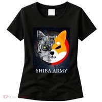 Shiba Army Terminator Dog Crypto Currency Meme Women's T-Shirt thumb 0