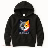 Shiba Army Terminator Dog Crypto Currency Meme Kids Hoodie thumb 0