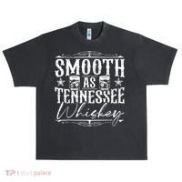 Smooth As Tennessee Whiskey Distressed Bourbon Urban Oversized Heavyweight T-Shirt thumb 0