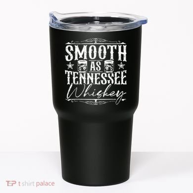 Smooth As Tennessee Whiskey Distressed Bourbon Tumbler
