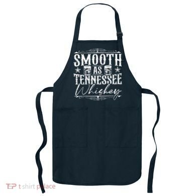 Smooth As Tennessee Whiskey Distressed Bourbon Apron