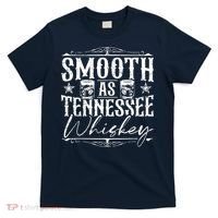 Smooth As Tennessee Whiskey Distressed Bourbon T-Shirt thumb 0
