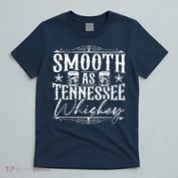 Smooth As Tennessee Whiskey Distressed Bourbon T-Shirt thumb 5