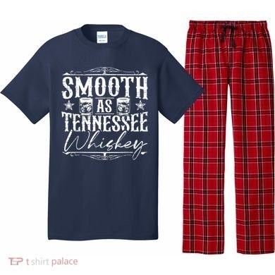 Smooth As Tennessee Whiskey Distressed Bourbon Pajama Set