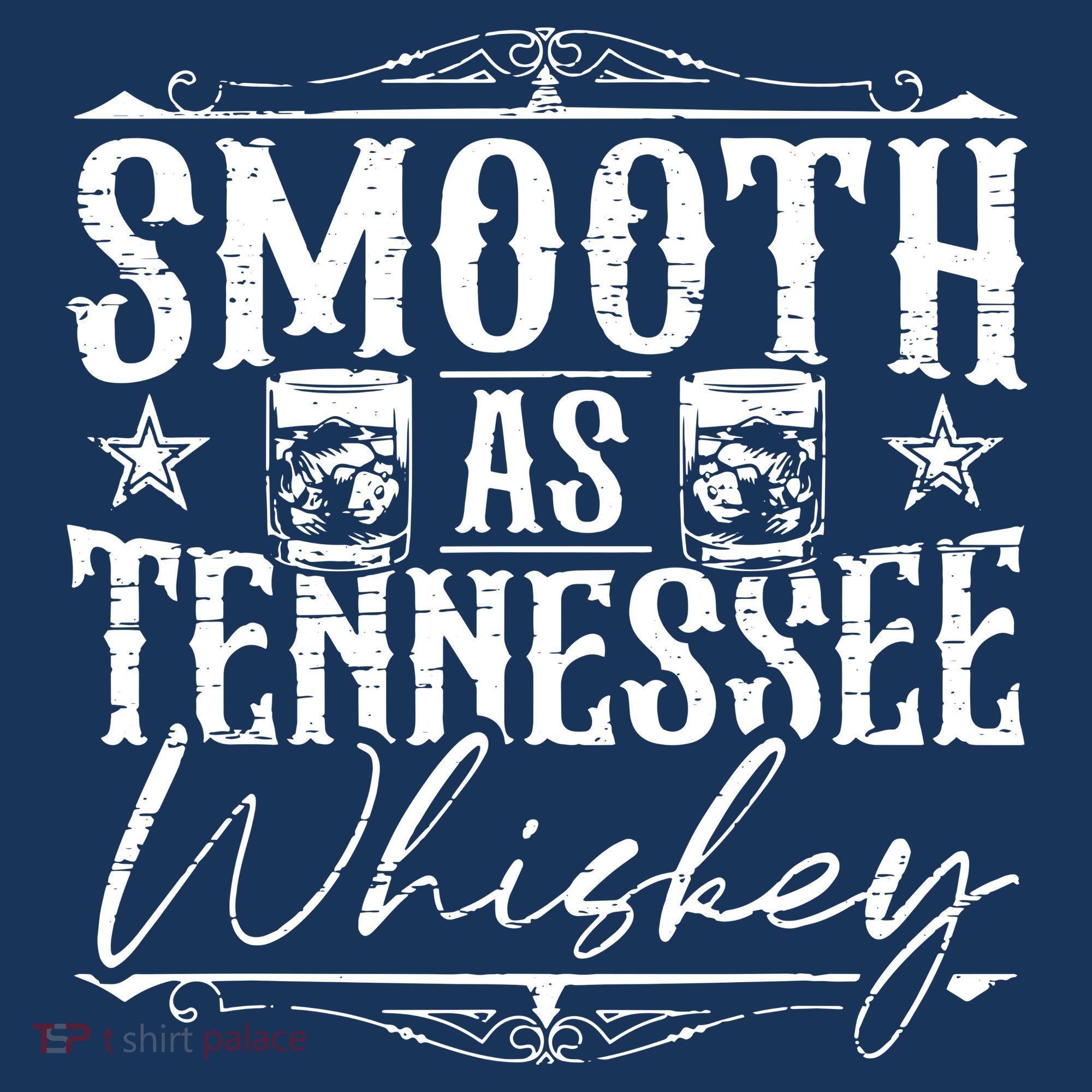 Smooth As Tennessee Whiskey Distressed Bourbon Pajama Set