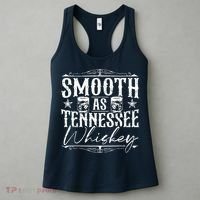 Smooth As Tennessee Whiskey Distressed Bourbon Women's Tank Top thumb 3
