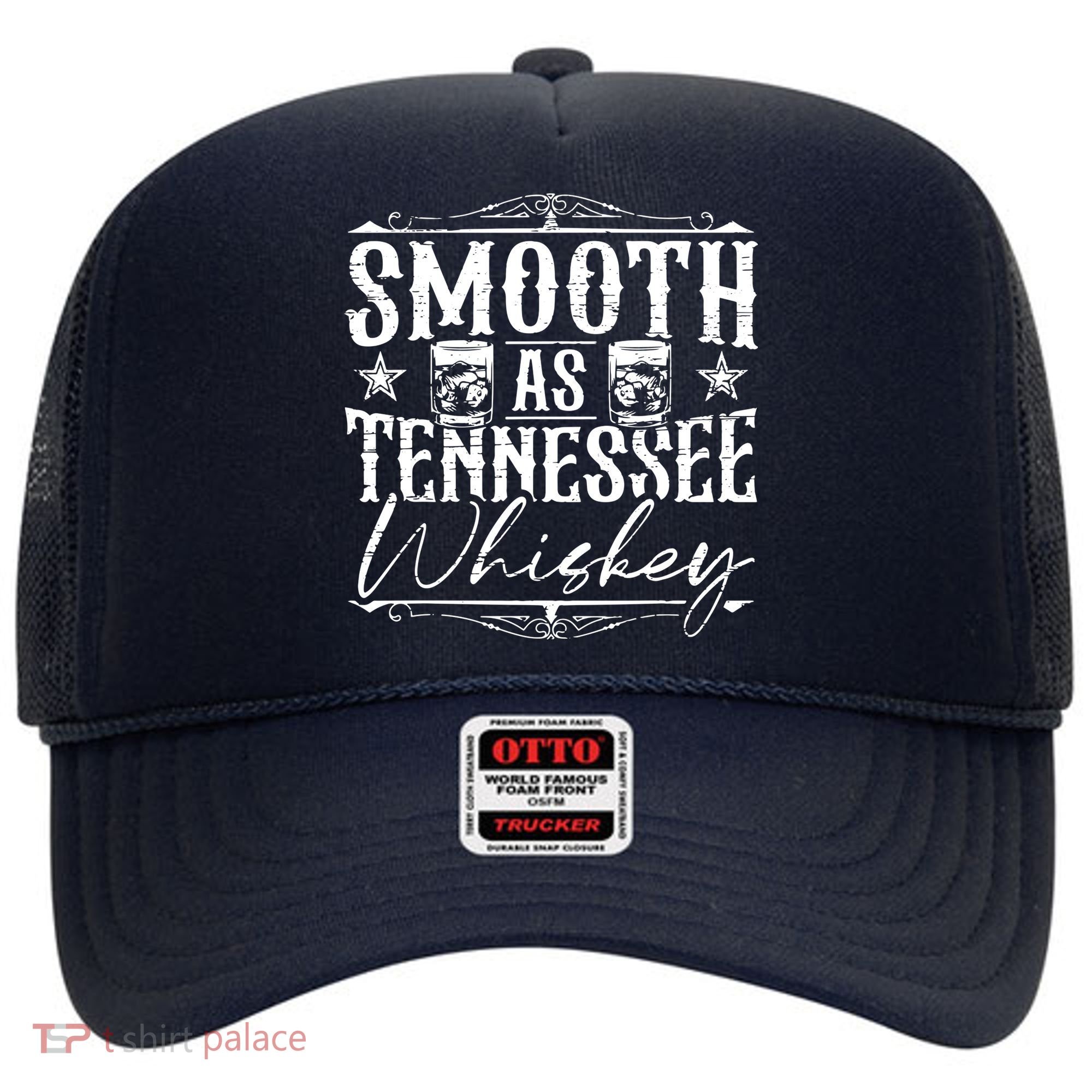 Smooth As Tennessee Whiskey Distressed Bourbon Hat
