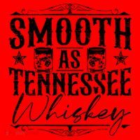 Smooth As Tennessee Whiskey Distressed Bourbon Santa Hat thumb 1
