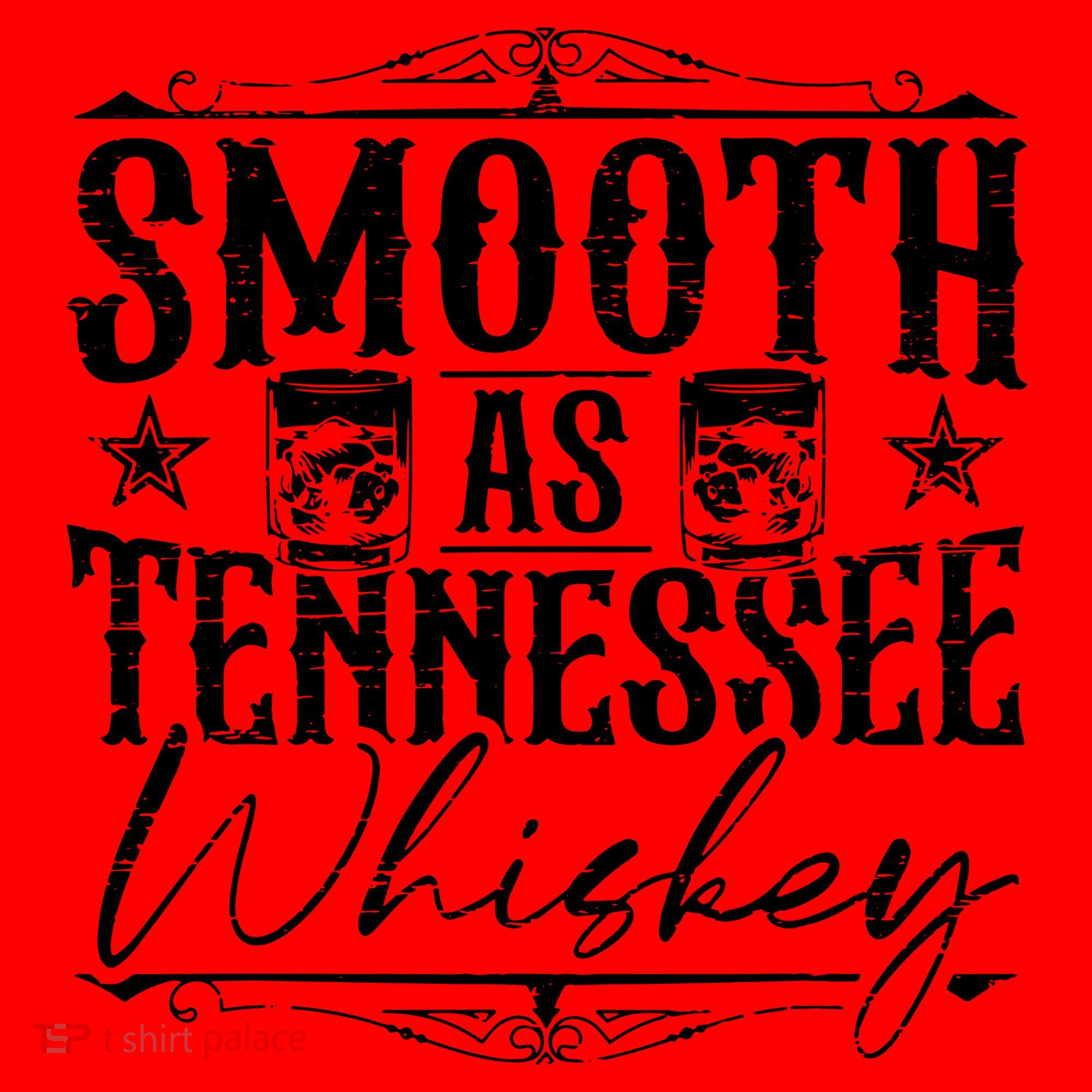 Smooth As Tennessee Whiskey Distressed Bourbon Santa Hat