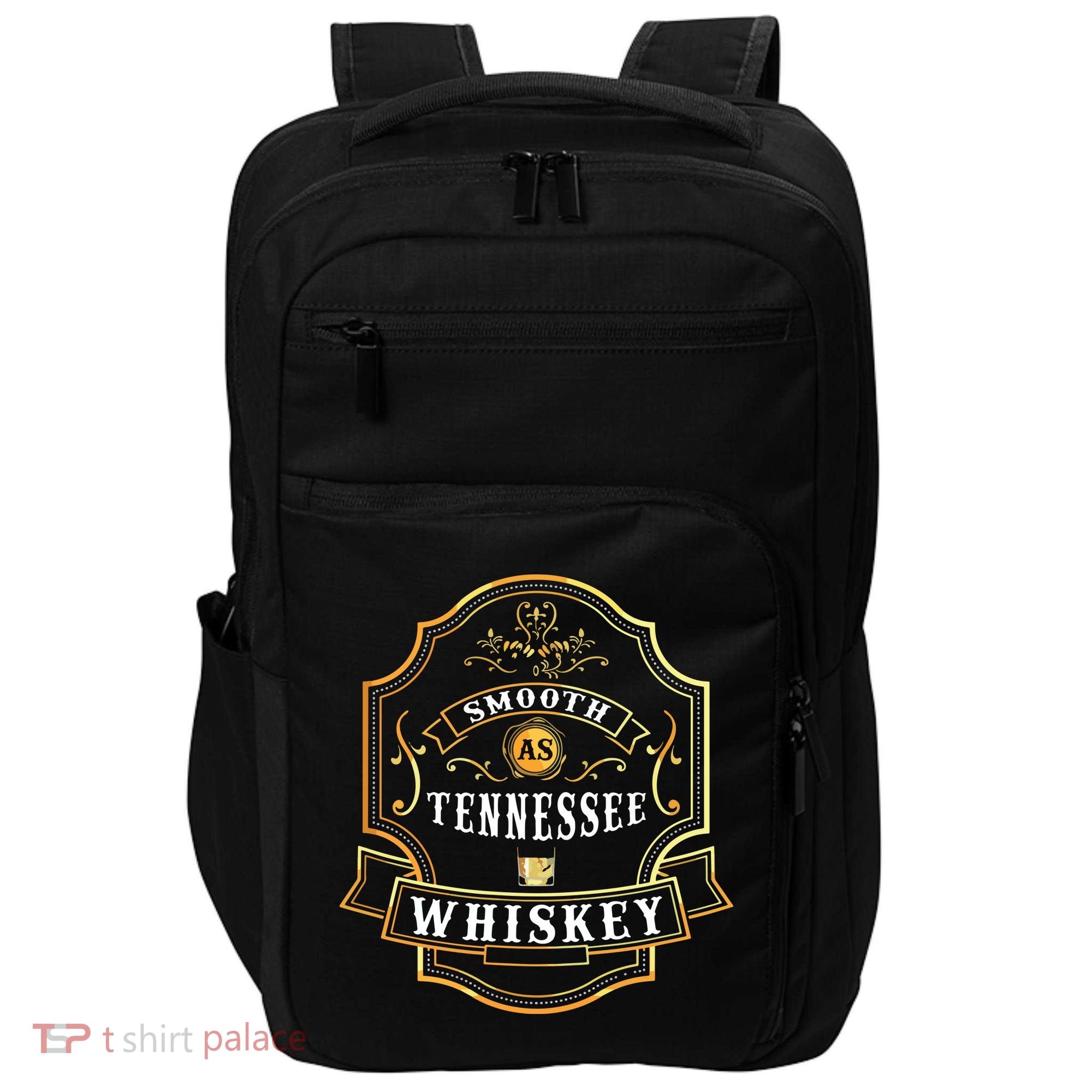 Smooth As Tennessee Whiskey Drinking Buddy Gift Idea Impact Tech Backpack